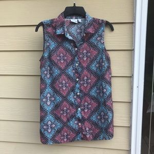 Kim Rogers women’s blouse Sz s.